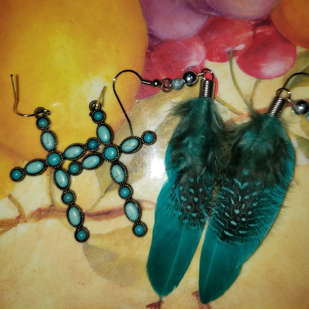 Turquoise earrings